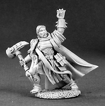 Bergun, Sun Priest (OOP), 3185 Reaper Miniatures, Inc.