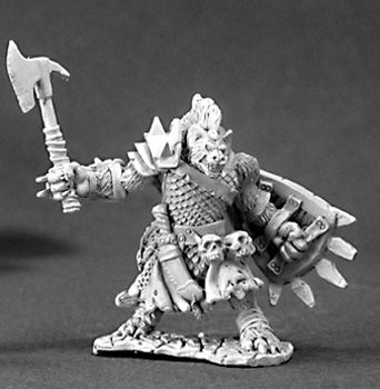 Bloodmane, Gnoll Champion, 3214 Reaper Miniatures, Inc.