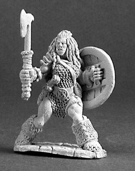 Jadeah, Female Half Orc (OOP), 3215 Reaper Miniatures, Inc.