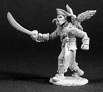 Arven Scarhull, Pirate Captain (OOP), 3224 Reaper Miniatures, Inc.