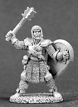 Garrett, Adventuring Cleric (OOP), 3227 Reaper Miniatures, Inc.