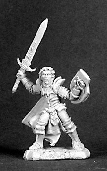 Auberus, Half Elf Warrior (OOP), 3232 Reaper Miniatures, Inc.