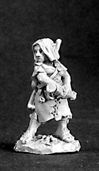 Melantha, Female Halfling, 3234 Reaper Miniatures, Inc.