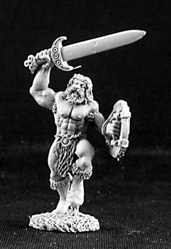 Hakan, Barbarian of Heimdall (OOP), 3235 Reaper Miniatures, Inc.