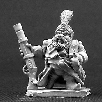 Aroudj Firebeard, Dwarf Pirate (OOP), 3241 Reaper Miniatures, Inc.