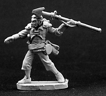Anatole, Male Pirate Harpooner (OOP), 3252 Reaper Miniatures, Inc.