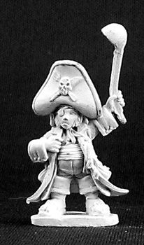 Bergo Ironbelly, Halfling Pirate (OOP), 3261 Reaper Miniatures, Inc.