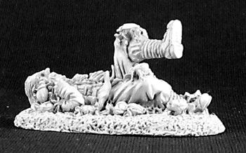 Beetle Swarm and Victim (OOP), 3262 Reaper Miniatures, Inc.