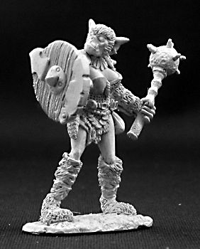 Ferrunk, Female Bugbear Cleric (OOP), 3263 Reaper Miniatures, Inc.