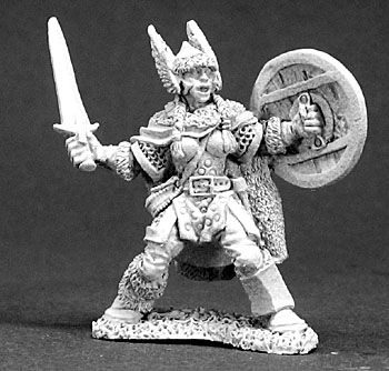 Bryndi, Female Warrior (OOP), 3287 Reaper Miniatures, Inc.