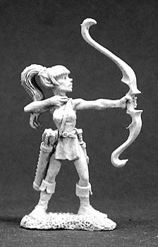 Marlanay, Female Elf Archer (OOP), 3288 Reaper Miniatures, Inc.