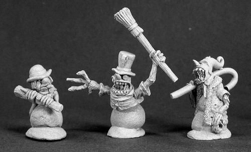 Monstrous Snowmen Goons (3) (OOP), 3296 Reaper Miniatures, Inc.