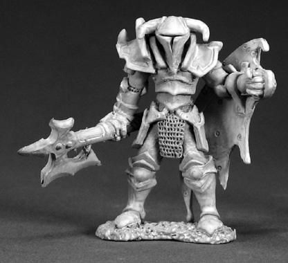 Zarion Bloodnail, Evil Warrior (OOP), 3304 Reaper Miniatures, Inc.