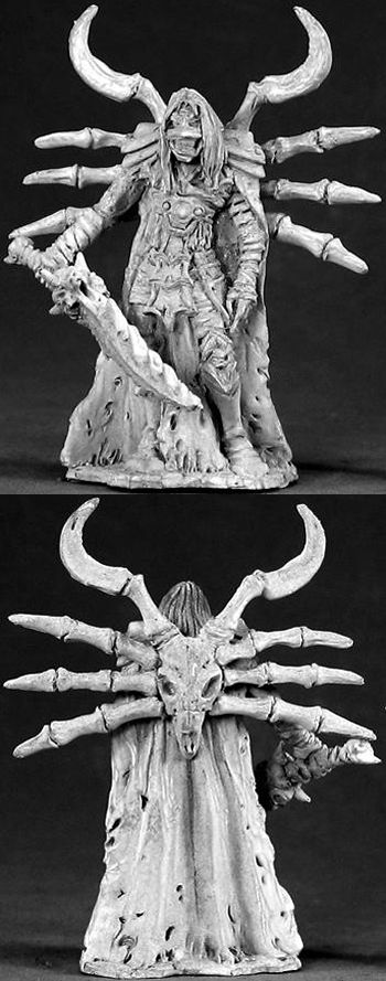 Al Rach Hazzed, Barrow Warden (OOP), 3313 Reaper Miniatures, Inc.