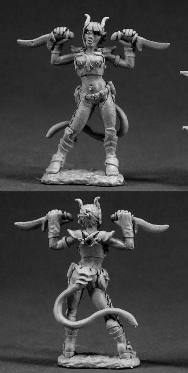 Tiviel, Female Demonic Rogue, 3315 Reaper Miniatures, Inc.