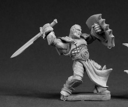 Kale Nolan, Heroic Warrior, 3317 Reaper Miniatures, Inc.