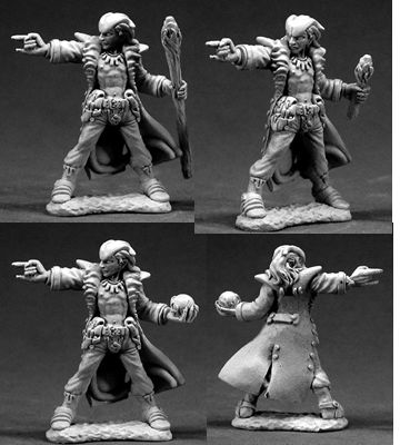 Damien, Hellborn Wizard, 3321 Reaper Miniatures, Inc.