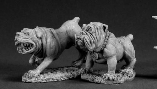 Guard Dogs (2), 3326 Reaper Miniatures, Inc.