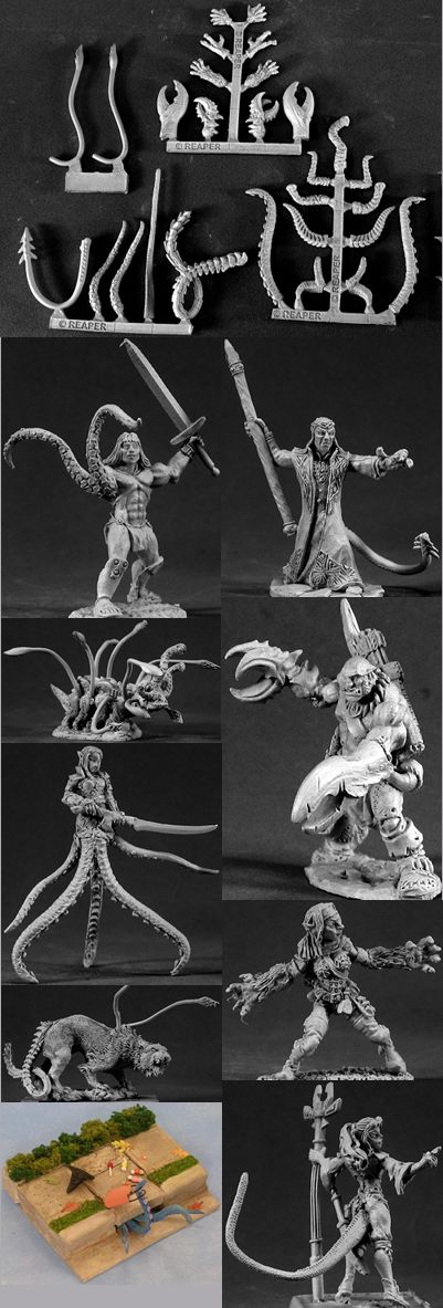 Creature Components (28), 3334 Reaper Miniatures, Inc.