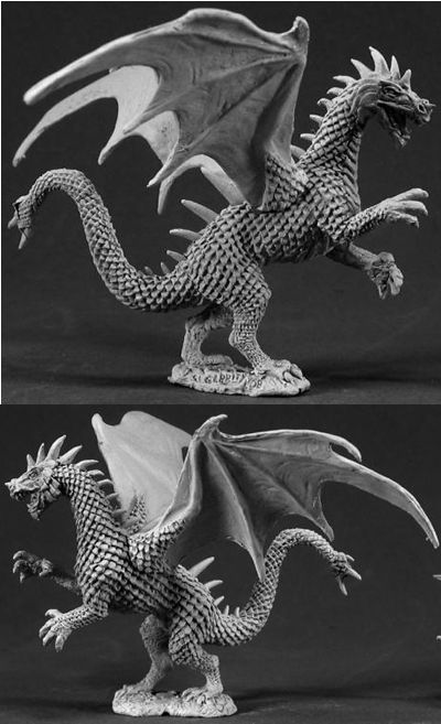 Young Forest Dragon, 3350 Reaper Miniatures, Inc.