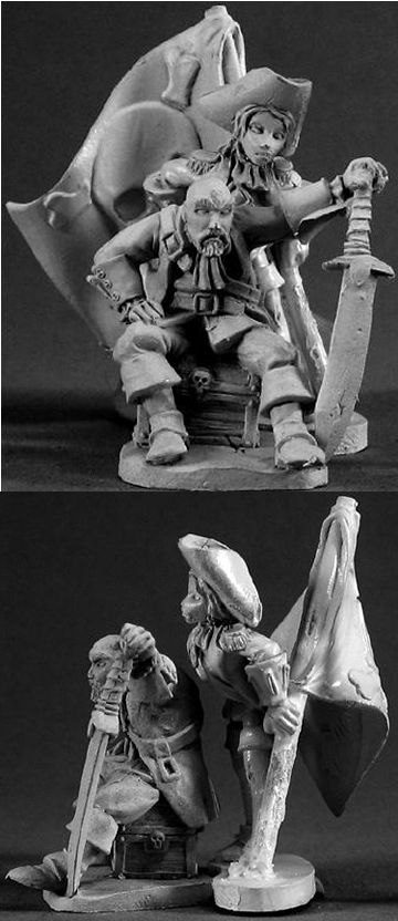 Pirate King and Queen, 3353 Reaper Miniatures, Inc.