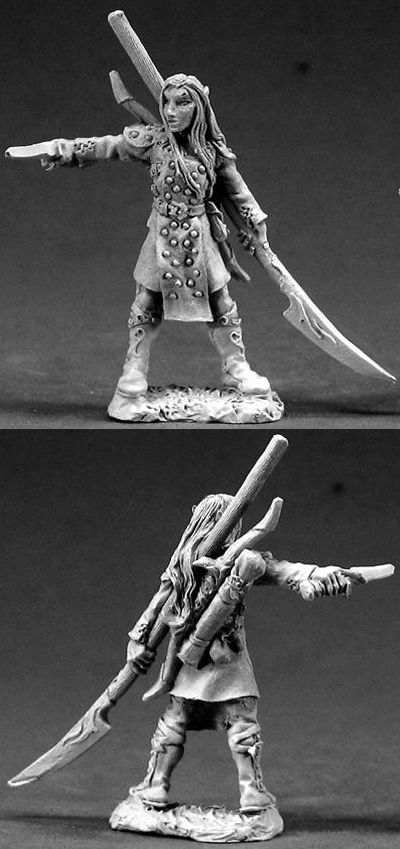 Eldolan, Elf Fighter, 3358 Reaper Miniatures, Inc.