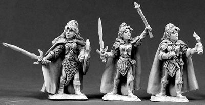 DHL Classics: Female Elves (3) (OOP), 3367 Reaper Miniatures, Inc.