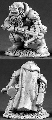 Brock Battlebow, Dwarf Ranger, 3371 Reaper Miniatures, Inc.