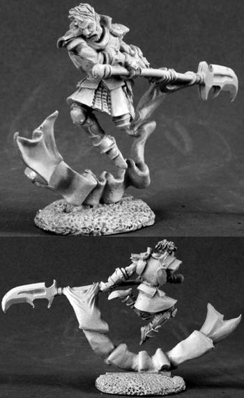 Torasin Karpheus, Dervish Warrior (OOP), 3372 Reaper Miniatures, Inc.