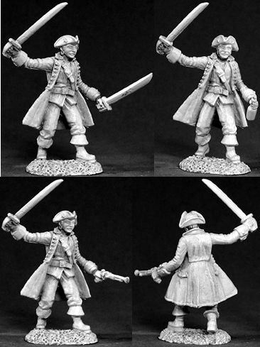 Santoine de Fronze, Pirate (OOP), 3378 Reaper Miniatures, Inc.
