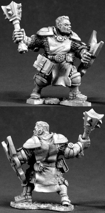 Lazarus Ashwinter, Cleric (OOP), 3396 Reaper Miniatures, Inc.