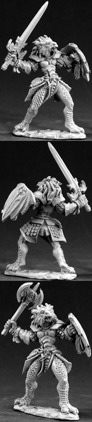 Na'kaat, Female Half Dragon Paladin, 3403 Reaper Miniatures, Inc.