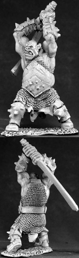 Black Orc Hero, 3405 Reaper Miniatures, Inc.
