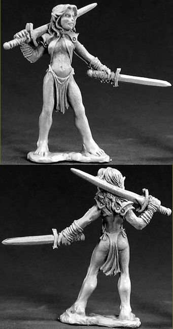 Anjanise, Elf Druid, 3406 Reaper Miniatures, Inc.