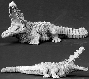 Dire Crocodile, 3422 Reaper Miniatures, Inc.