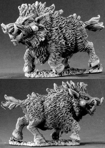 Dire Boar (OOP), 3435 Reaper Miniatures, Inc.
