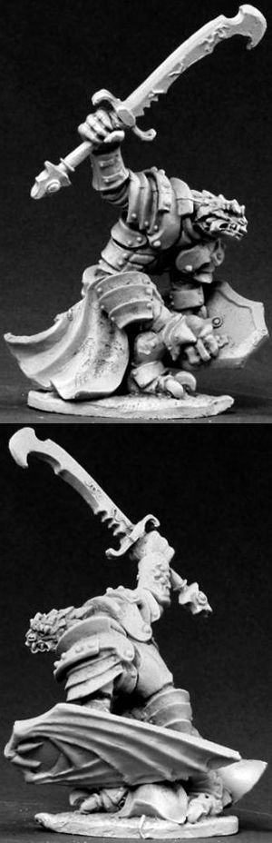 Reptus Dragonman Warrior, 3436 Reaper Miniatures, Inc.