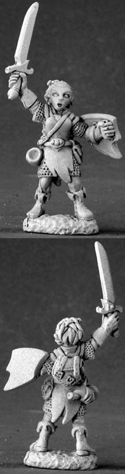 Elliwyn Heatherlark, Gnome Bard, 3441 Reaper Miniatures, Inc.