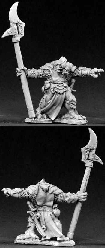 Gulark, Reptus Dragonman Warrior (OOP), 3442 Reaper Miniatures, Inc.