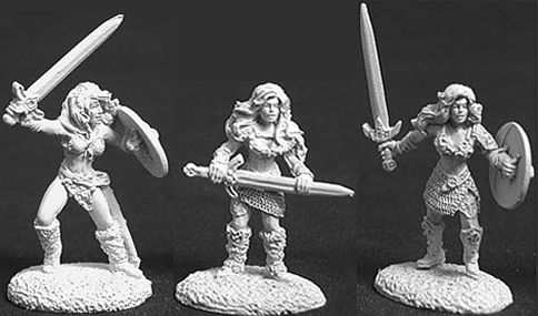 DHL Classics:  Fighting Barbarians (3) (OOP), 3448 Reaper Miniatures, Inc.