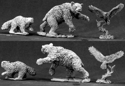 Animal Companions I, 3456 Reaper Miniatures, Inc.