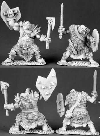 Black Orc Warriors, 3489 Reaper Miniatures, Inc.