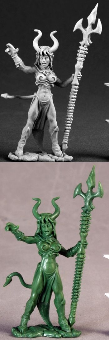 Sinessa, Hellborn Sorceress, 3565 Reaper Miniatures, Inc.