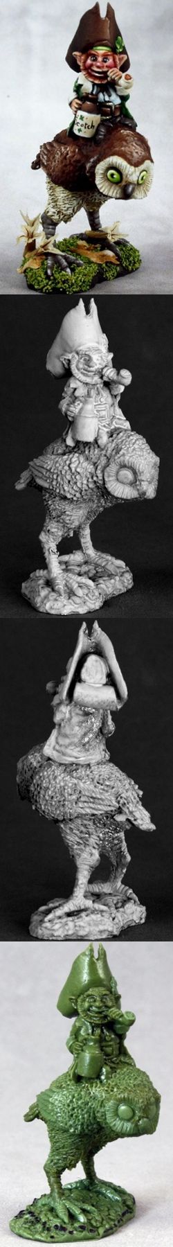 Leprechaun and Owl, 3579 Reaper Miniatures, Inc.