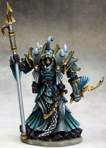 Eregris Darkfathom, Evil High Sea Priest, 3614 Reaper Miniatures, Inc.