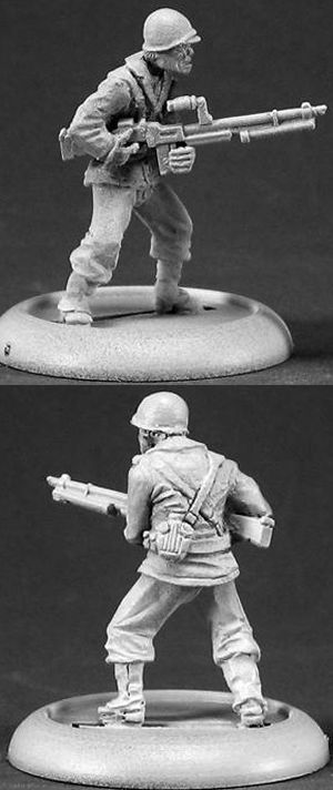 American Machine Gunner (Discontinued), 37010 Reaper Miniatures, Inc.