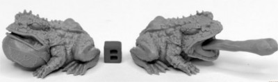 Giant Frogs (2), 44024 Reaper Miniatures, Inc.