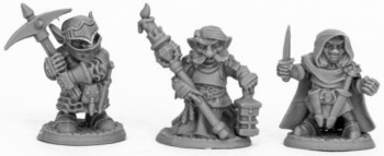 Deep Gnome Warriors (3), 44060 Reaper Miniatures, Inc.