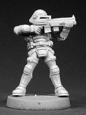 NOVA Corp. Security Guard, 50004 Reaper Miniatures, Inc.