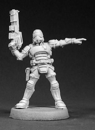 NOVA Corp. Security Sergeant, 50005 Reaper Miniatures, Inc.